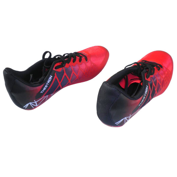 Thestron Track and Field Shoes, Men 4, Women 6, Foot Length 9.06", Red/Black - Picture 5 of 10